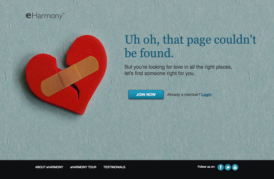 404 eHarmony