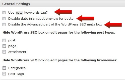 configurações-basicas-wordpress-seo página inicial do plugin