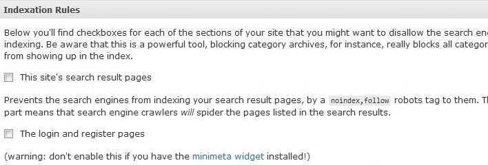 regras-de-indexação define regras de indexação