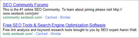 Subdomínios em SEOBook.com Subdomínios em SEOBook.com