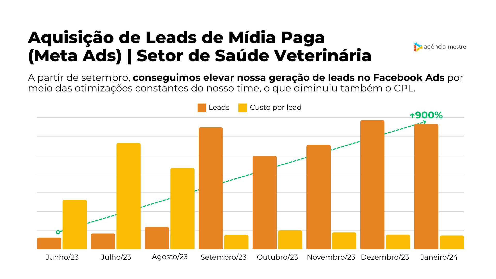 Aquisição de Leads de Mídia Paga (Meta Ads) Setor Veterinário