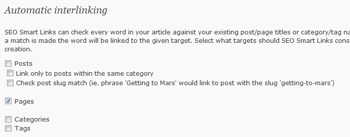 Como o SEO Smart Links interlinka os conteúdos