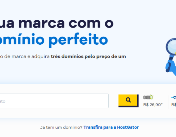 Hostgator - Registro de Domínio